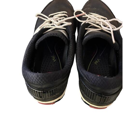 True Linkswear Golf Shoes Mens 9 Black And‎ White Athletic Sport Lace Up - Picture 6 of 8